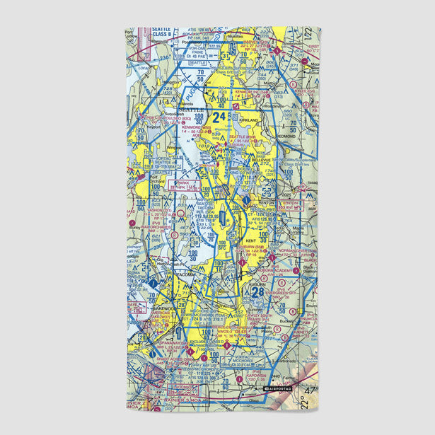 SEA Sectional - Beach Towel - Airportag