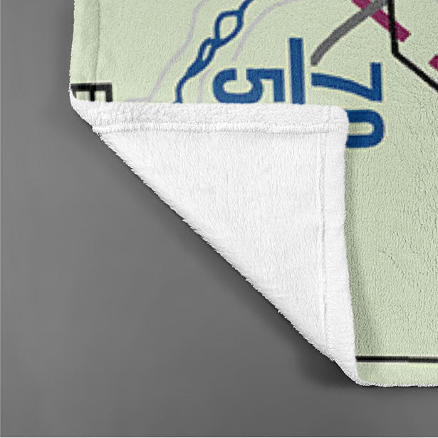 SEA Sectional - Blanket - Airportag