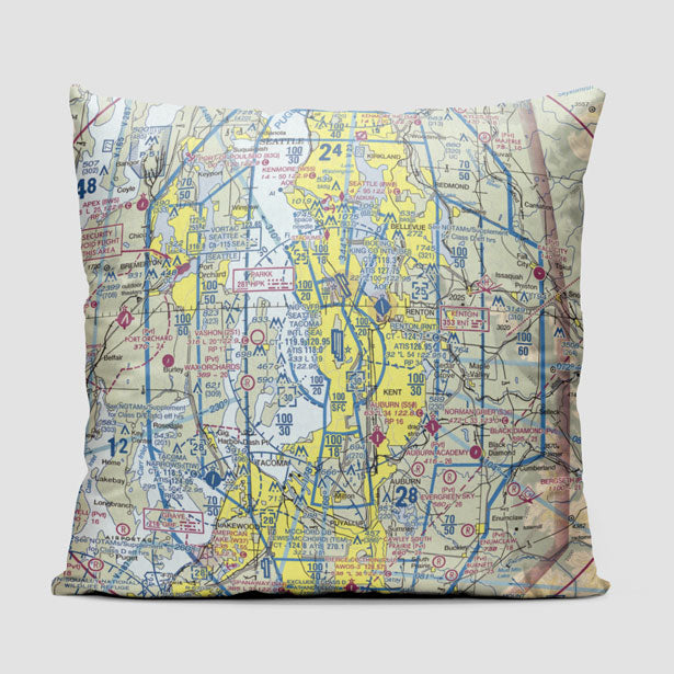 SEA Sectional - Throw Pillow - Airportag