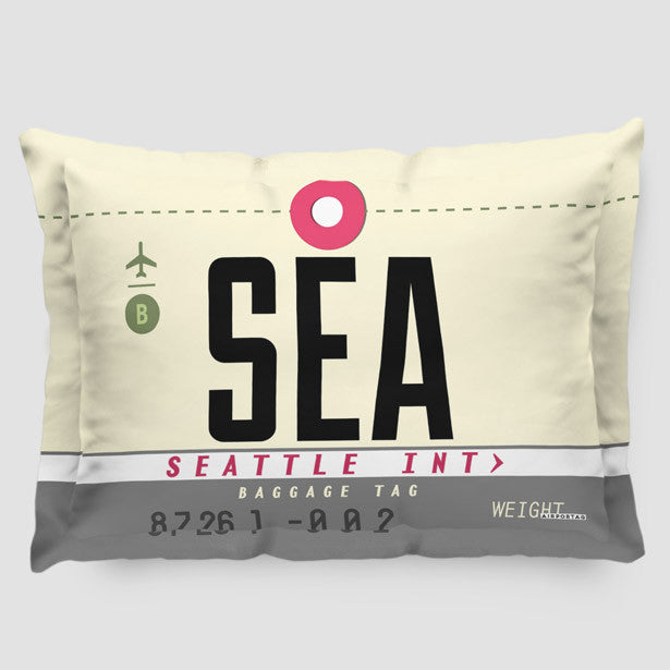 SEA - Pillow Sham - Airportag