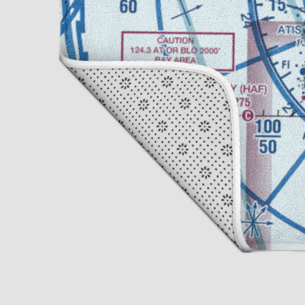 SFO Sectional - Bath Mat - Airportag