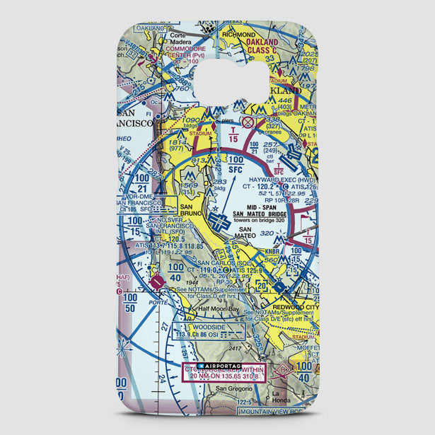 SFO Sectional - Phone Case - Airportag