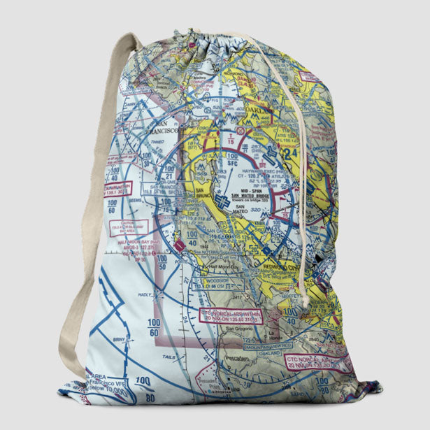 SFO Sectional - Laundry Bag - Airportag