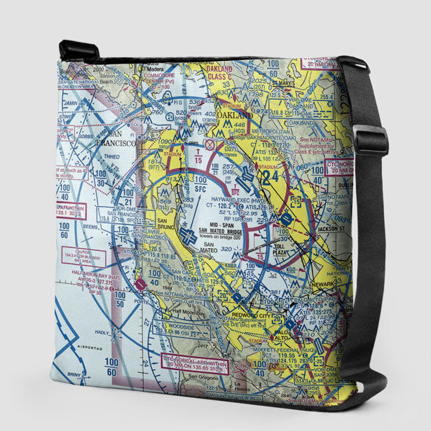SFO Sectional - Tote Bag - Airportag