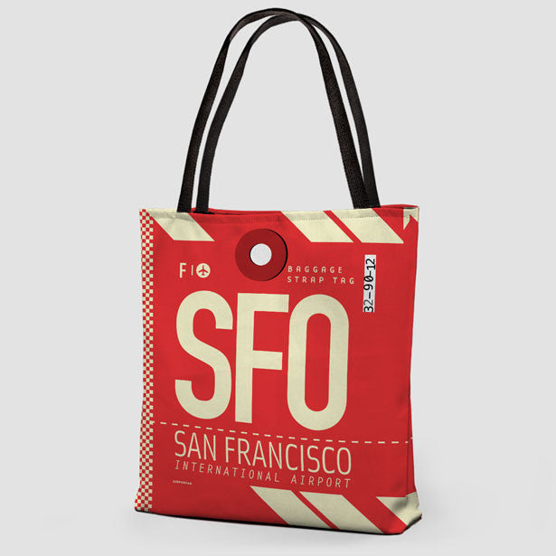 SFO - Tote Bag - Airportag