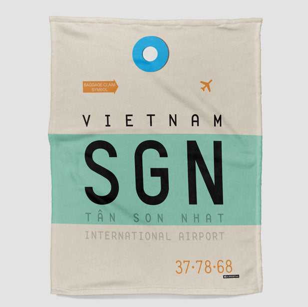 SGN - Blanket - Airportag