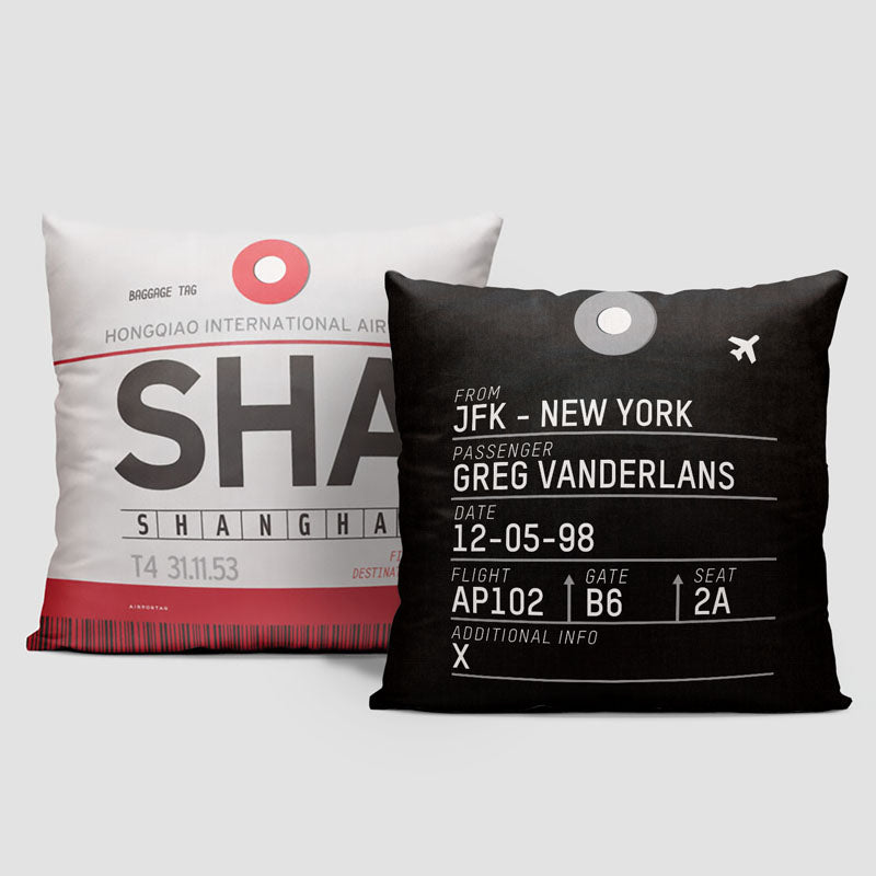 SHA - Throw Pillow