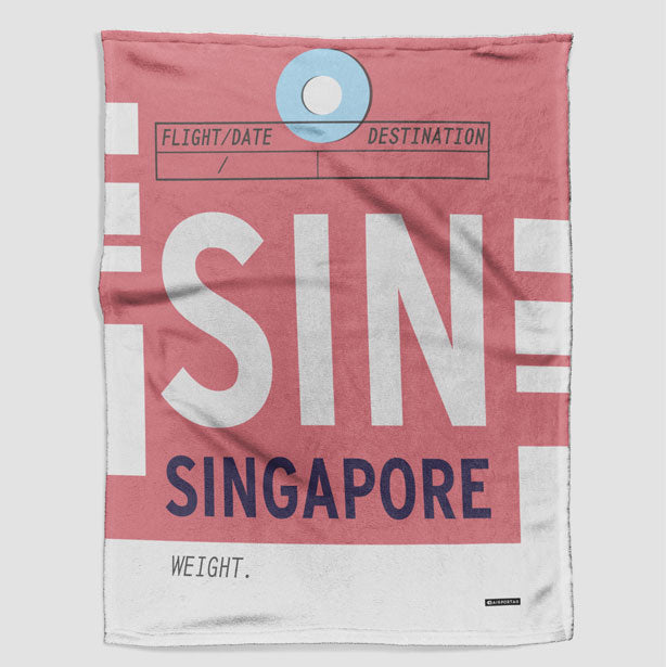 SIN - Blanket - Airportag