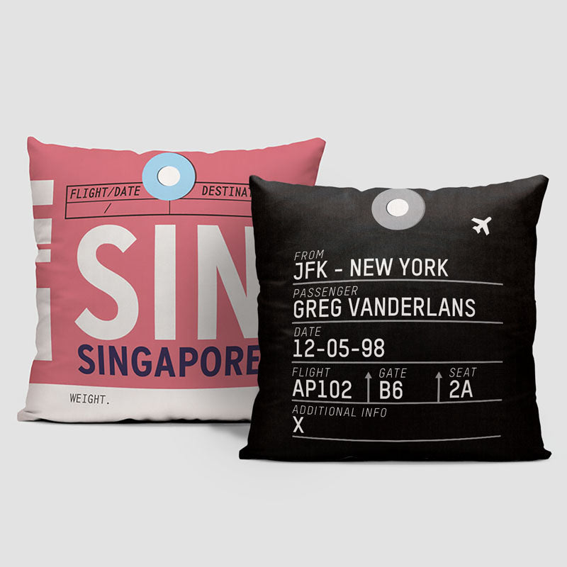 SIN - Throw Pillow