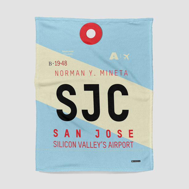 SJC - Blanket - Airportag