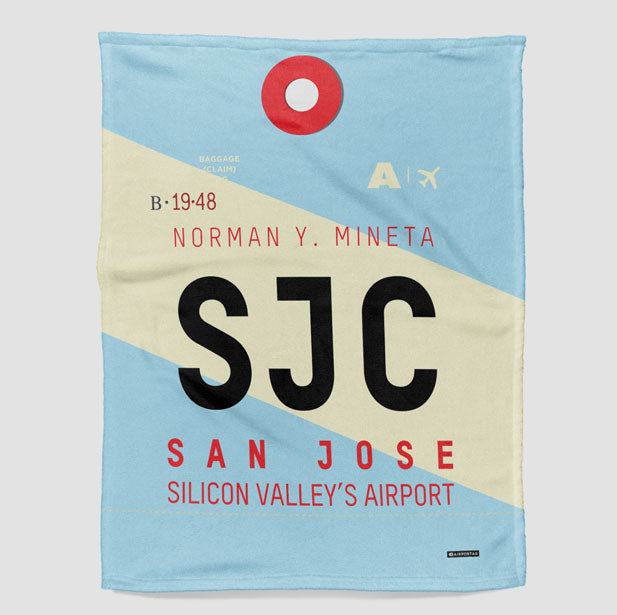SJC - Blanket - Airportag