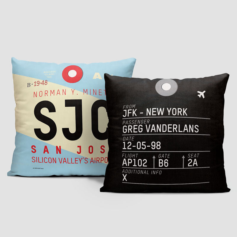 SJC - Throw Pillow