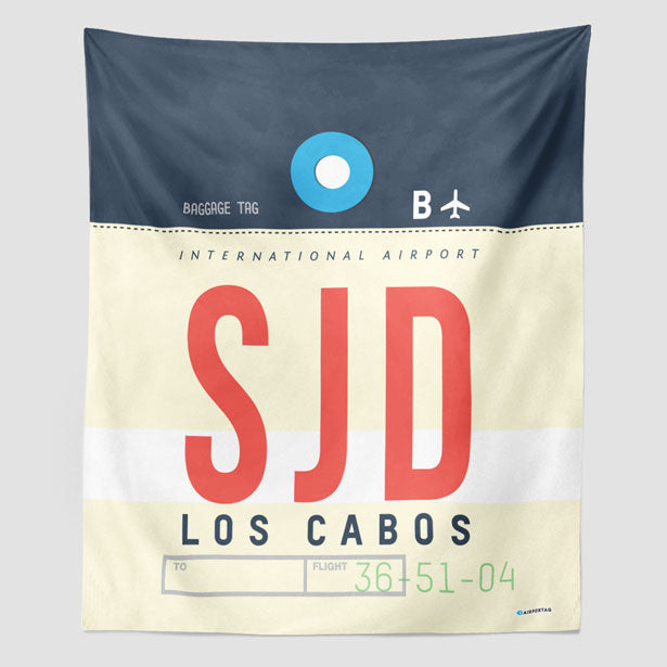 SJD - Wall Tapestry - Airportag