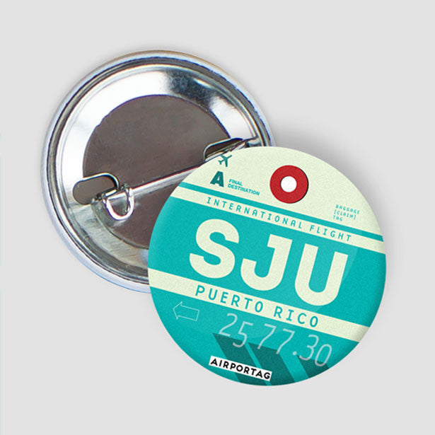 SJU - Button - Airportag