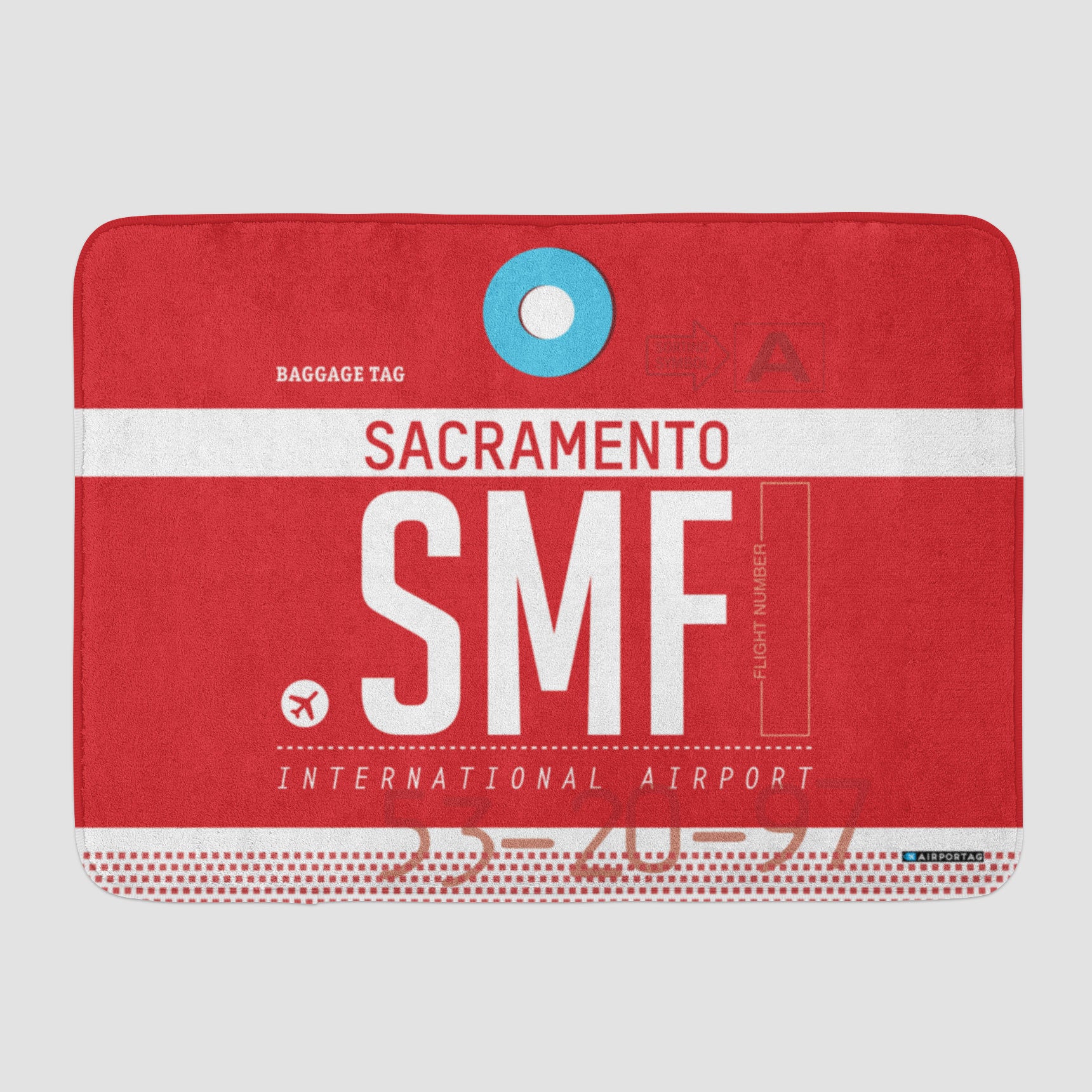 SMF - Bath Mat - Airportag