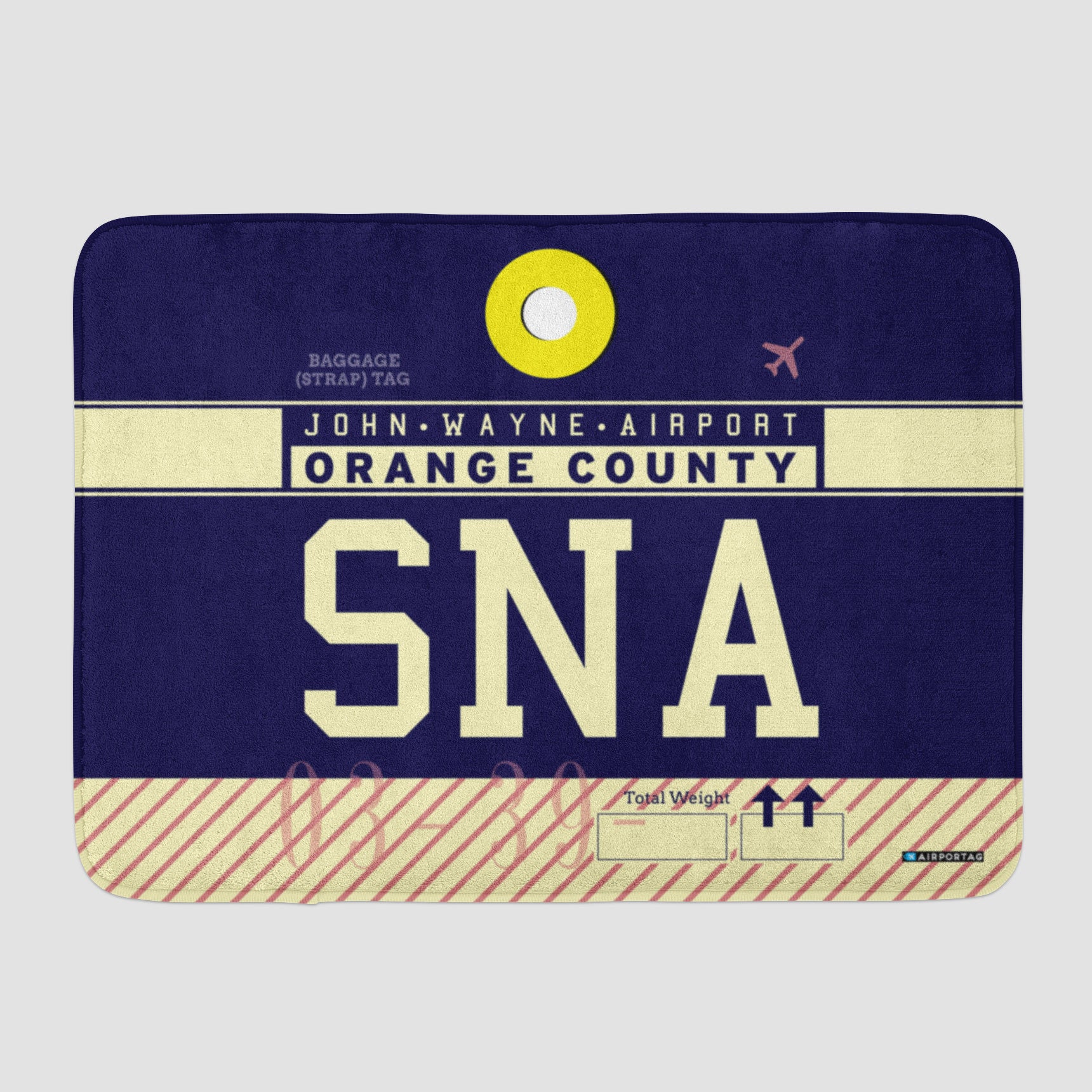 SNA - Bath Mat - Airportag