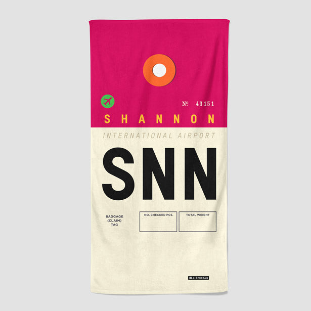 SNN - Beach Towel - Airportag