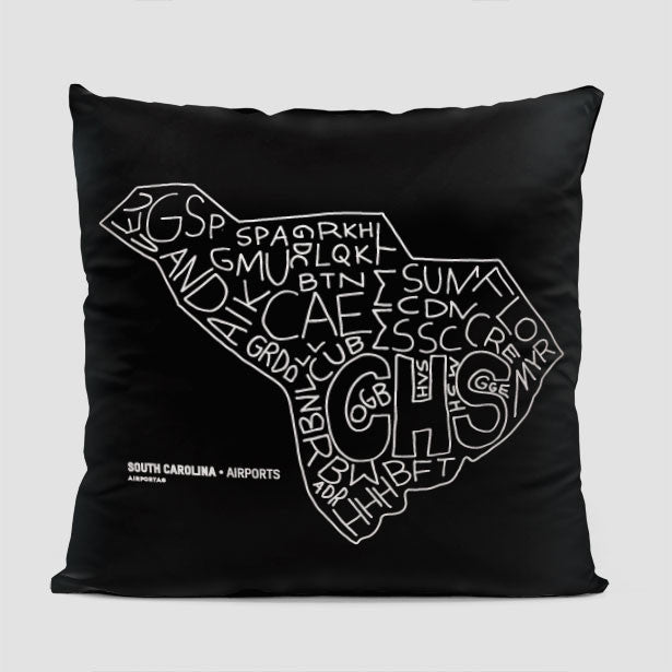 South Corolina - Throw Pillow - Airportag