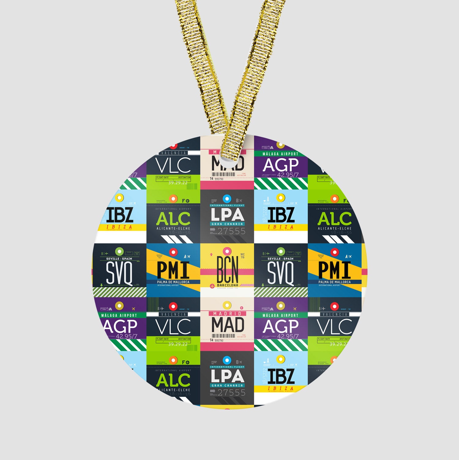 Spanish Airports - Ornament - Airportag