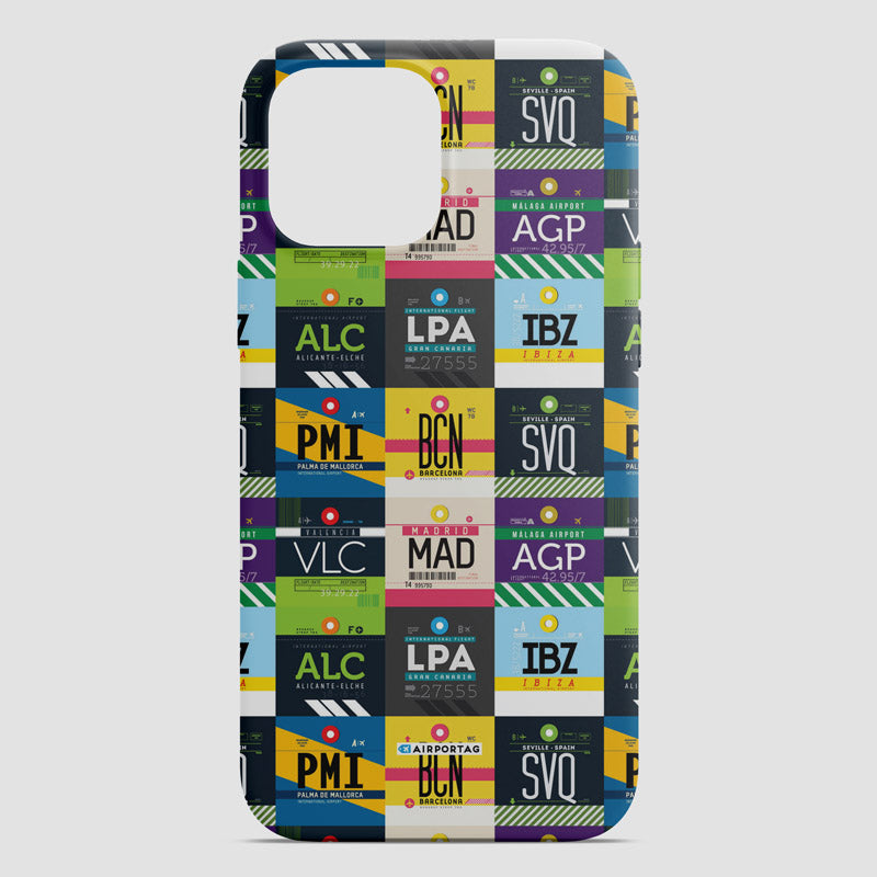 Spanish Airports - Phone Case