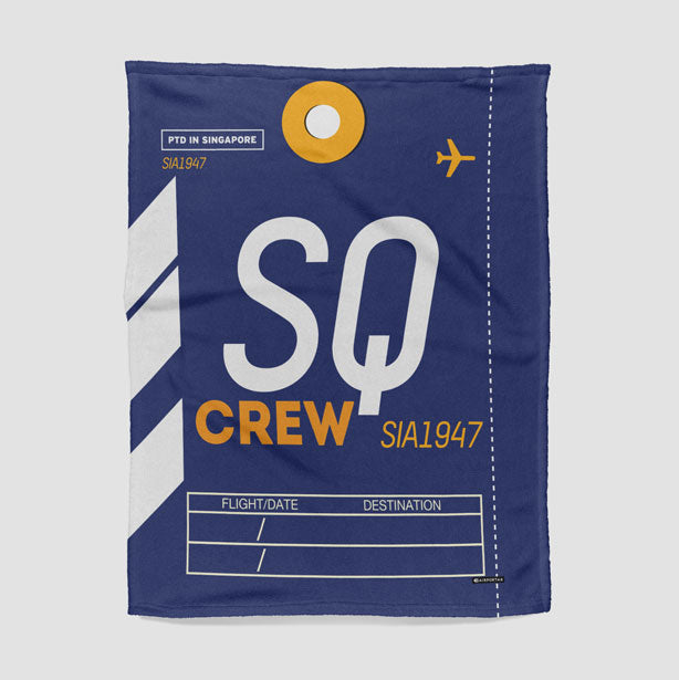 SQ - Blanket - Airportag