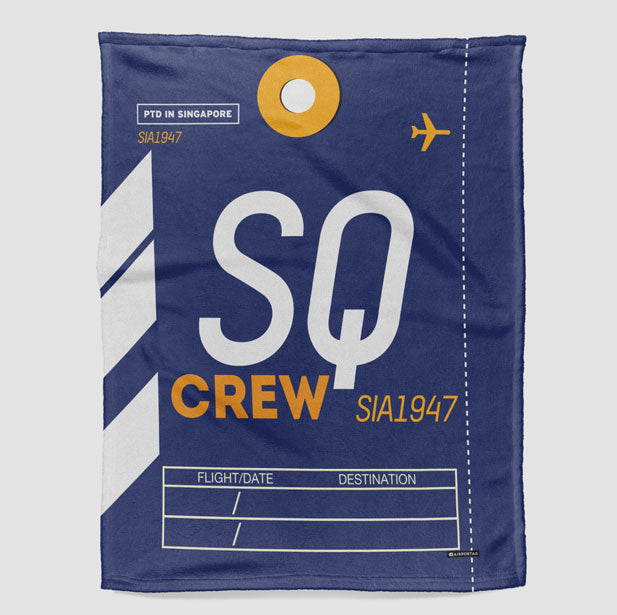 SQ - Blanket - Airportag