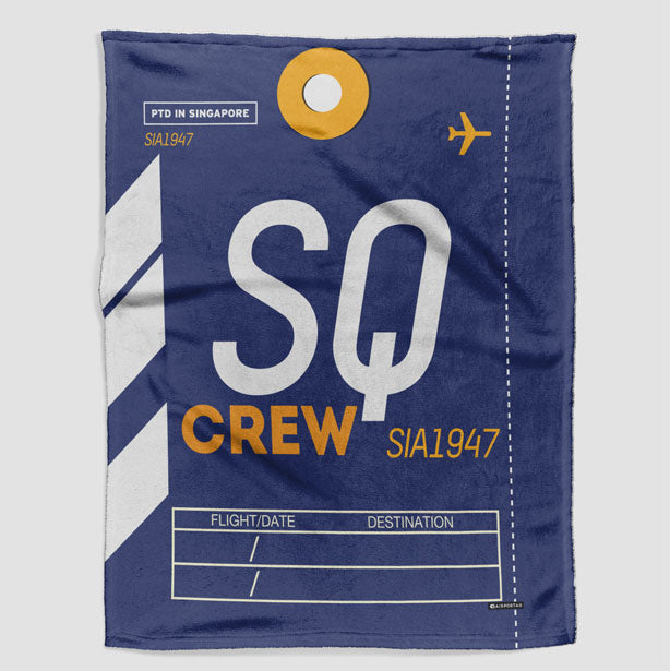 SQ - Blanket - Airportag