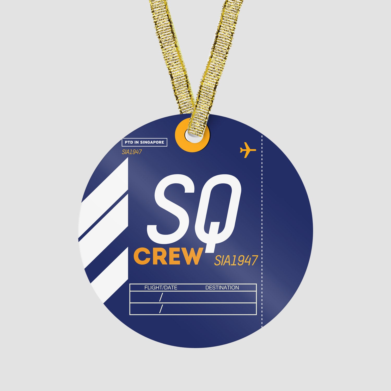 SQ - Ornament - Airportag