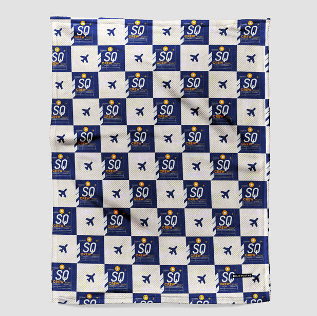 SQ - Blanket - Airportag
