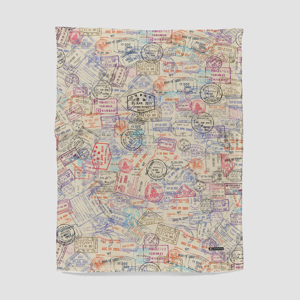 Stamps - Blanket - Airportag