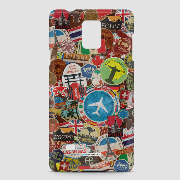 Travel Stickers - Phone Case - Airportag