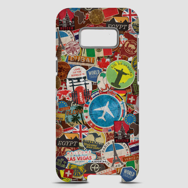 Travel Stickers - Phone Case - Airportag