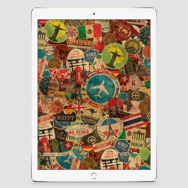 Travel Stickers - Mobile wallpaper - Airportag