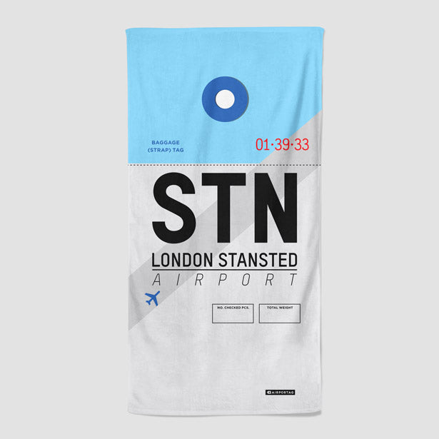 STN - Beach Towel - Airportag