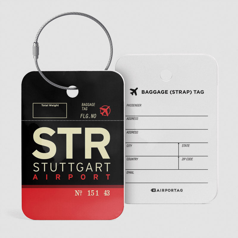 STR - Luggage Tag