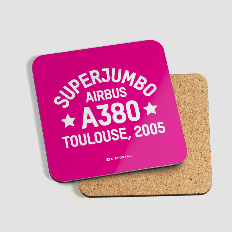 SuperJumbo A380 - Coaster - Airportag