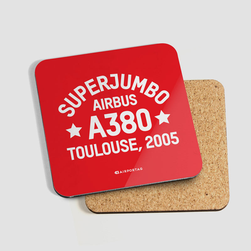 SuperJumbo A380 - Coaster - Airportag