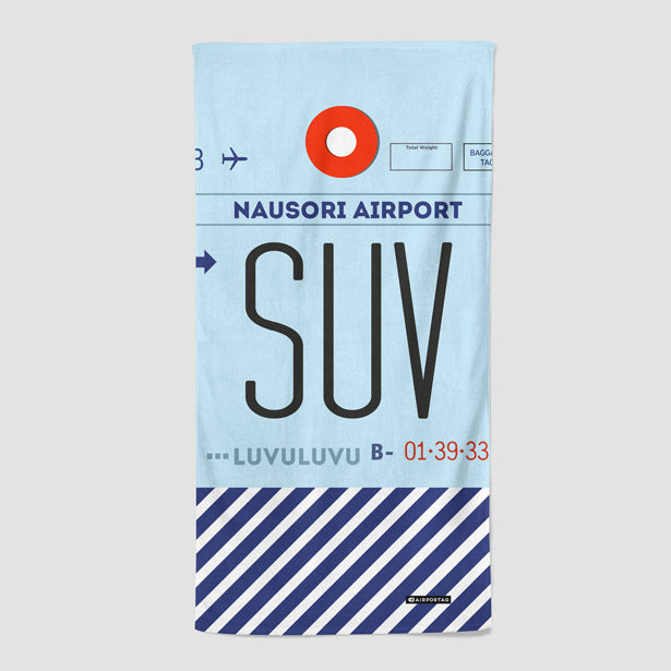 SUV - Beach Towel - Airportag