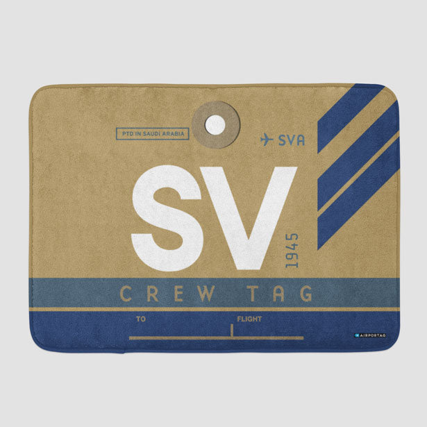 SV - Bath Mat - Airportag