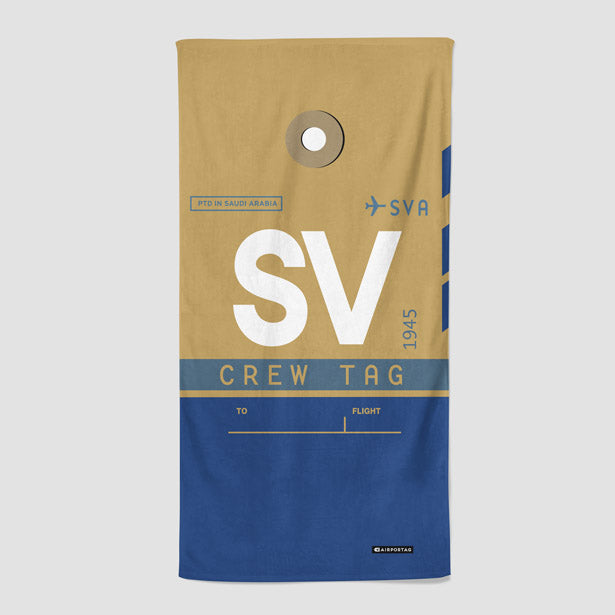 SV - Beach Towel - Airportag