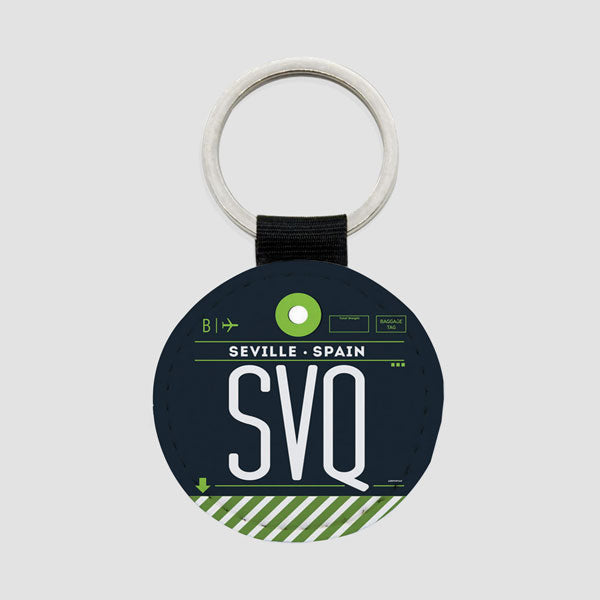 SVQ - Round Keychain