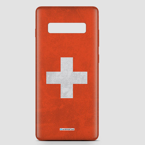 Switzerland Flag - Phone Case - Airportag