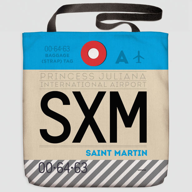SXM - Tote Bag - Airportag