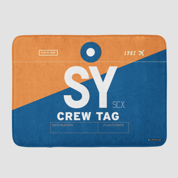 SY - Bath Mat - Airportag