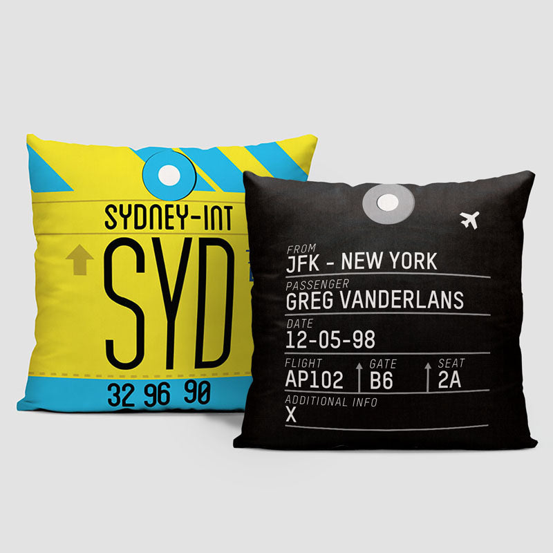 SYD - Throw Pillow