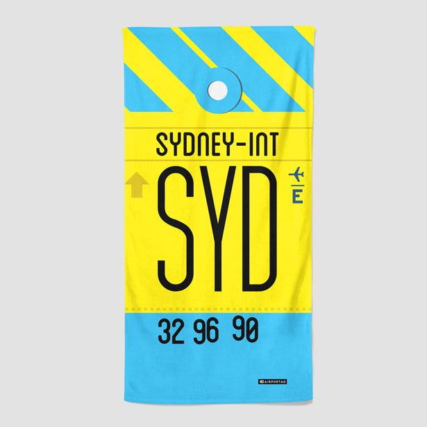 SYD - Beach Towel - Airportag