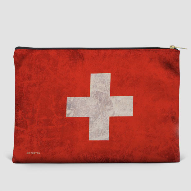 Switzerland Flag - Pouch Bag - Airportag