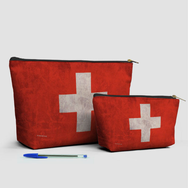 Switzerland Flag - Pouch Bag - Airportag