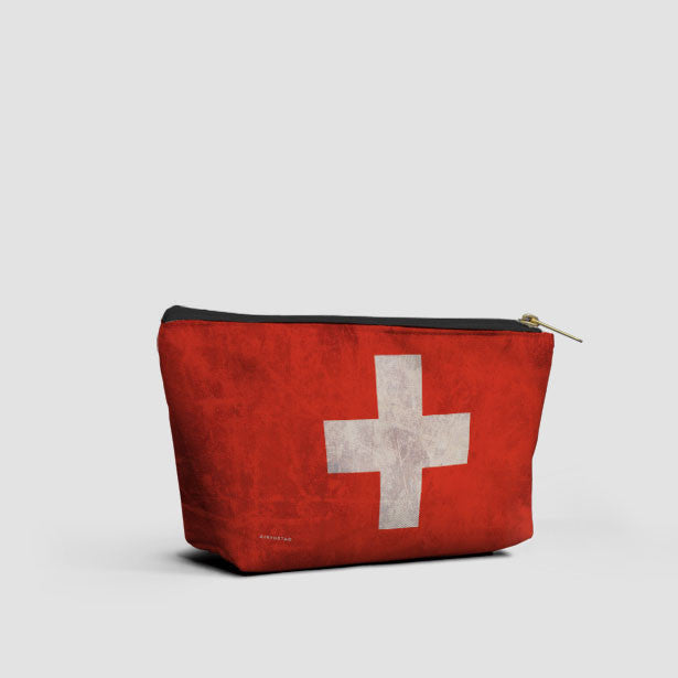 Switzerland Flag - Pouch Bag - Airportag