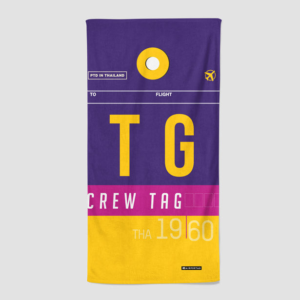TG - Beach Towel - Airportag